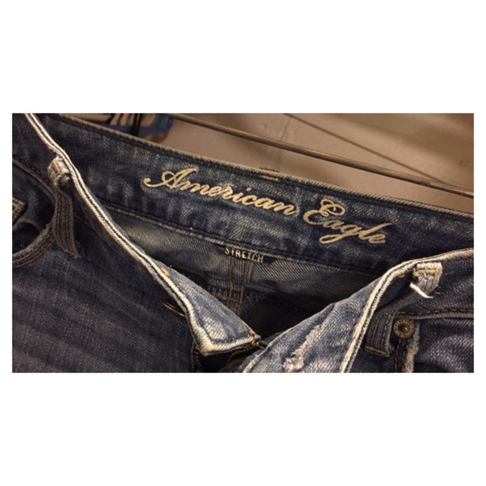 American Eagle Regular Skinny Fit blue jeans
